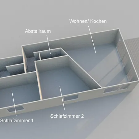 Apartment Bergfrieden Terrassenhaus 03 *